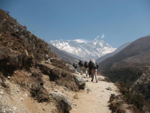 På väg mot Dingboche