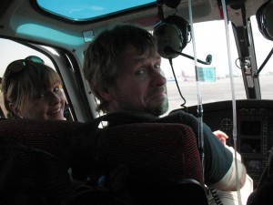 Emma & Mats på väg till Lukla