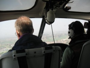 Helikopterfärd från Lukla