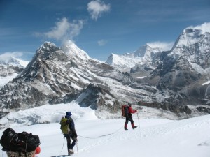 Över glaciären igen
