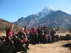 Pa vag mot Everest View Hotel Pa vag mot Everest View Hotel