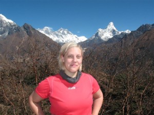 Hi On Life's praktikant Emelie vid Everest View Hotel Hi On Life's praktikant Emelie vid Everest View Hotel