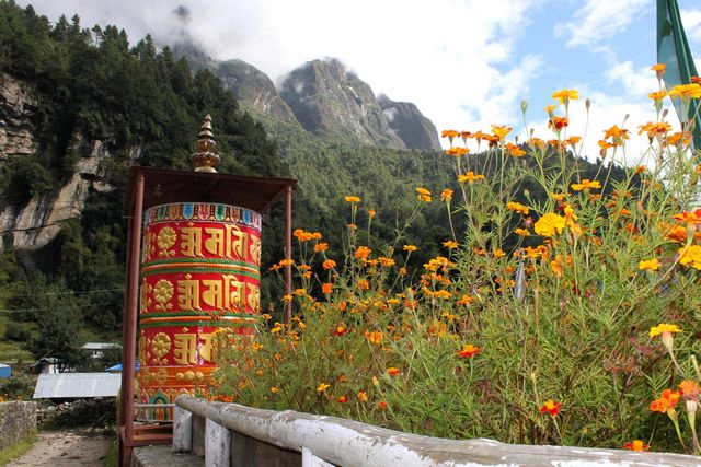 Färggrant i Nepal Färggrant i Nepal