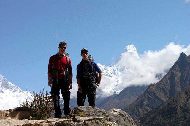 Fredrik, Niclas och Ama Dablam Fredrik, Niclas och Ama Dablam
