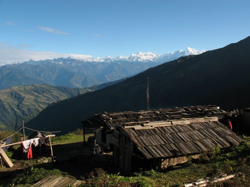 Vackra vyer i Thaklung Vackra vyer i Thaklung