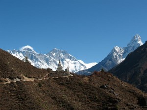 På väg mot Tengboche
