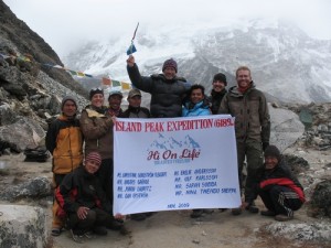 Alla Expeditionsmedlemmarna samlade! Alla Expeditionsmedlemmarna samlade!