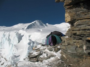 Dags att packa ihop "High Camp"