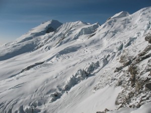 Vyer från Mera Peak High Camp