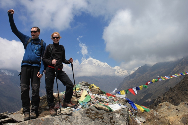 Marten och Anna stortrivs i Himalaya!